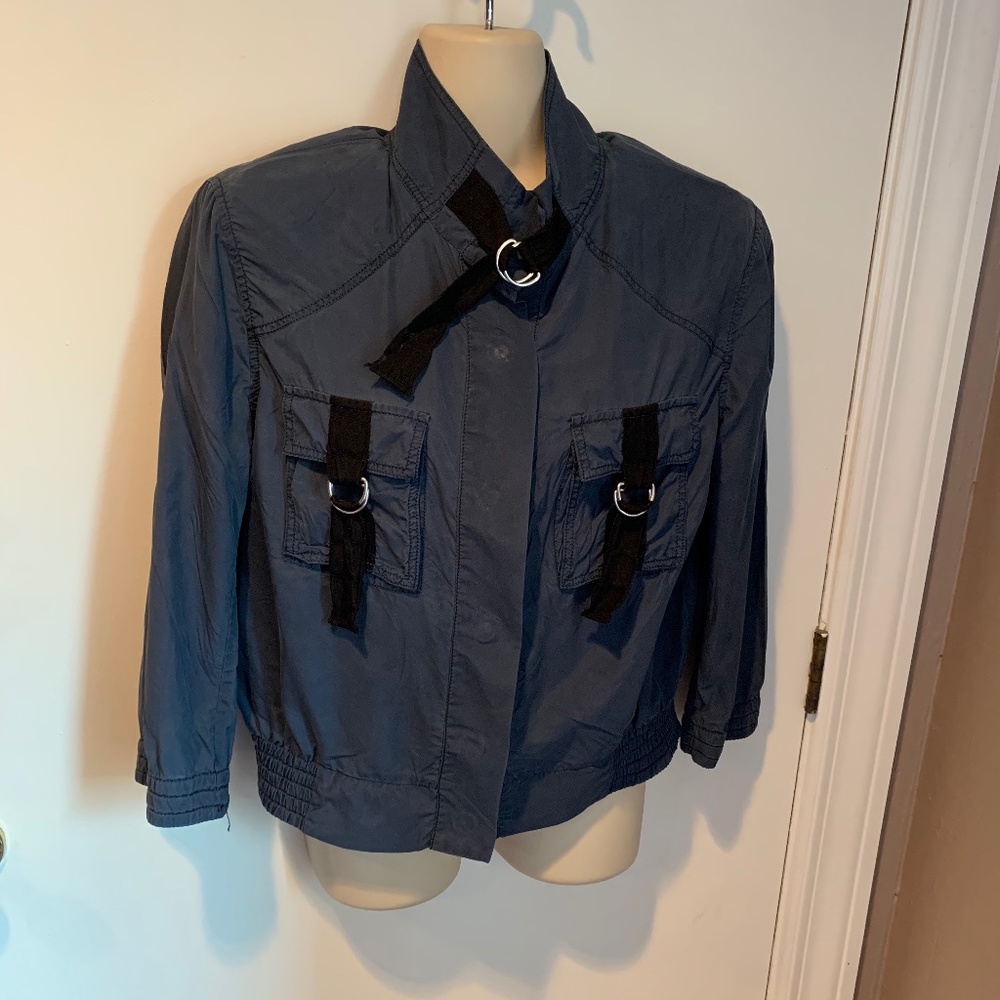 Vintage Fendi silk blazer/jacket